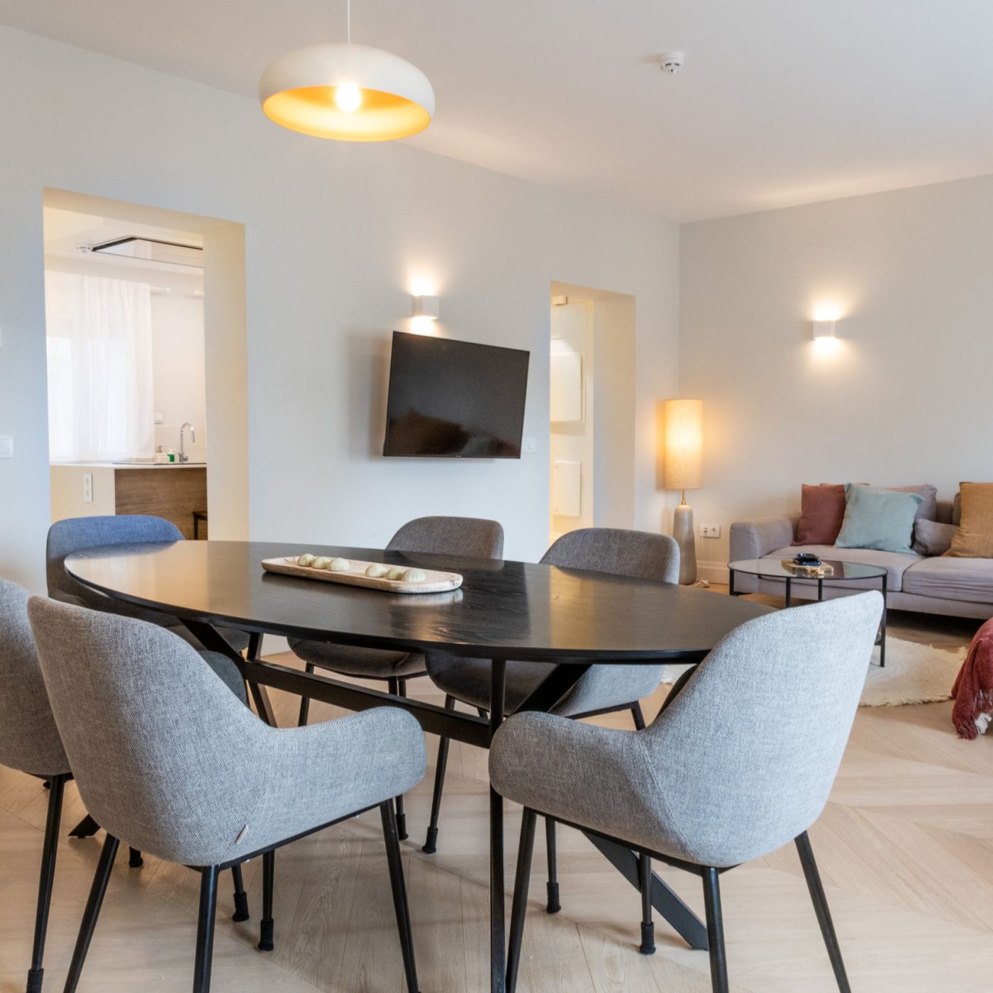 Furnished flat managed by Quilantro in Madrid